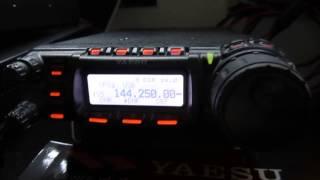 Yaesu FT-857d Talking On 2m Sideband.