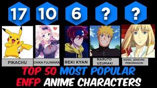 Top 50 Most Popular ENFP Anime Characters 2022