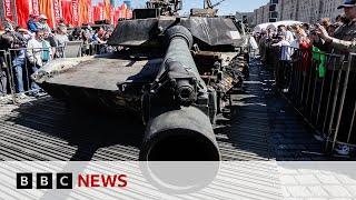 Russia shows off Western military hardware captured in war in Ukraine  BBC News