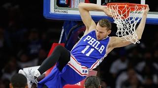 White Guys Dunking in the NBA