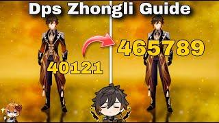 Dps Zhongli Guide  Genshin Impact