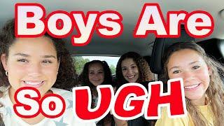 Haschak Sisters - Boys Are So Ugh Carpool Karaoke