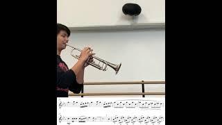 Ost Characteristic Study #14 for Trumpet - Vincent Yim