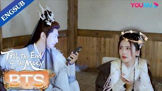 ENGSUB Luo Yunxi sings with Bai Lu on the set  Till The End of The Moon  YOUKU
