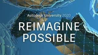 Join us for Autodesk University 2020