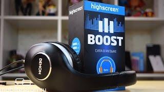 Обзор Highscreen Boost 3 сила в музыке и батареях