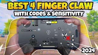 Advance 4 Finger Claw Control Settings  4 Finger Control Code PUBGBGMI