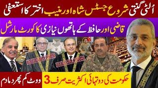 Justice Mansoor Ali Shah and Justice Muneeb Akhtar Resignation Exclusive Details