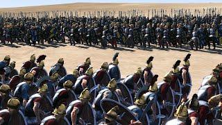 4800 Libyan Infantry Vs 4800 Chosen Spearman  Total War Rome 2