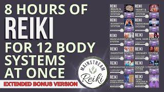 8-Hour Reiki Session  Full Body - 12 Body Systems - Perfect for Sleeping or Working