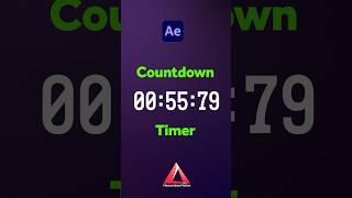 Countdown Timer in After Effects  Tutorial