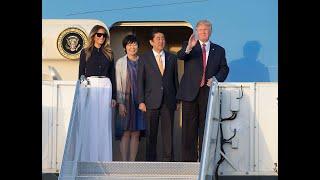 Shinzo Abes visits to Trumps Mar-a-Lago in Palm Beach Florida