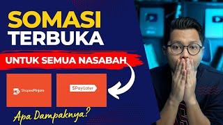 WASPADA SURAT SOMASI TERBUKA Untuk Nasabah Galbay Spaylater & Spinjam Apa Dampaknya?