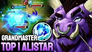 WILD RIFT ALISTAR - TOP 1 ALISTAR GAMEPLAY - GRANDMASTER RANKED