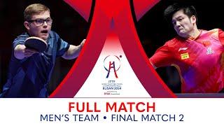 FULL MATCH  FAN Zhendong vs LEBRUN Alexis  MT F  #ITTFWorlds2024