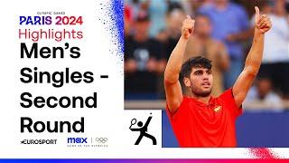 Carlos Alcaraz advances into Round 3 at the Paris Olympics   #Paris2024 Highlights
