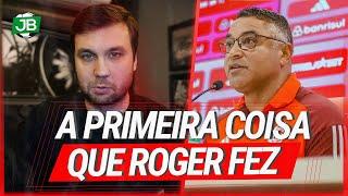  A PRIMEIRA COISA QUE ROGER FEZ A PREFERÊNCIA TÁTICA E O RECADO AOS JOVENS SUBINDO DA BASE