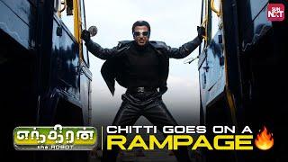 Chitti 2.0 is ready for Action  Enthiran  Superstar Rajinikanth  Aishwarya Rai  Sun NXT