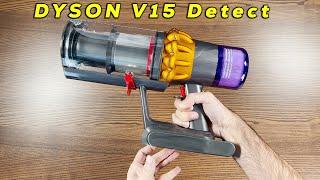 Yeni lazerli kablosuz süpürge  Dyson V15 Detect video inceleme