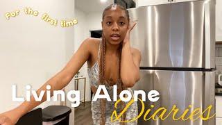 LIVING ALONE FOR THE FIRST TIME  GETTING OUT OF A FUNK & INTO A ROUTINE + VENTINGSELF CARE & MORE