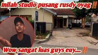 GREBEK STUDIO PUSANG RUSDY OYAG‼️KEBETULAN LAGI PADA LATIHAN GUYS