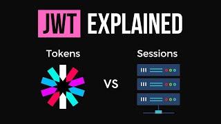 How Does JWT Authentication Work?  JSON Web Token  Tokens vs Sessions