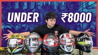 Top 6 helmets under ₹8000