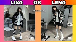 LISA OR LENA   Fhasion Style Choose your favourite guys 