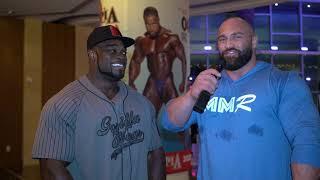 Brandon Curry interview - 2020 Mr Olympia Orlando FL