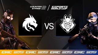 Spirit vs. G2 - EWC CS2  Day 2 - Playoffs