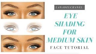 EYE SHADING For MEDIUM SKIN  Stardoll Face Tutorial  LanaDelChanel.