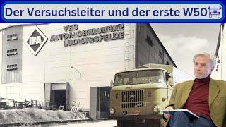 Der Versuchsleiter und der erste IFA W50