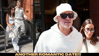 Brad Pitt Shows Off PDA with Girlfriend Ines De Ramon in NYC After Glamorous Venice Red Carpet Debut