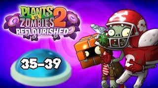 Plants vs. Zombies 2 Reflourished Modern Day Days 35-39