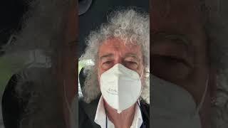 Brian May IG live Have a Little Sniffles And Wear Mask  July 282023