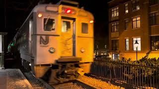 Railfanning at MaplewoodNJ 11124 Ft NJT 4109 *CNJ* NJT 4640 *Retro Disco*