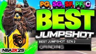 BEST JUMPSHOTS FOR EVERY BUILD ON NBA 2K25 FASTEST 100% GREEN JUMPSHOT best jumpshot 2k25