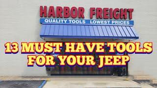 Building an Offroad Tool Kit for Your Jeep at Harbor Freight Tools