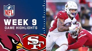 Cardinals vs. 49ers Week 9 Highlights  NFL 2021