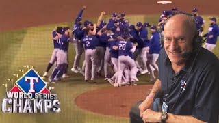 Eric Nadel Call of Texas Rangers Win in the World Series AudioFox Video