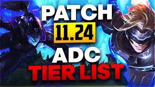 ADC TIER LIST PATCH 11.24 - Vayne became even more busted?  The Best ADCs & Runes To Climb With