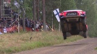 WRC Neste Rally Finland 2019 Action & Crash