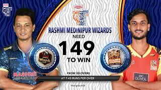 Match Highlights Shrachi Rarh Tiger vs. Rashmi Medinipur Wizards  Bengal Pro T20 League