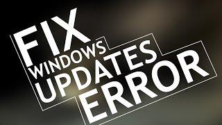 Windows Update  Fix Error 0x80070005 in Windows Update on  Windows 8.1 8 7