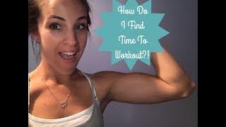 How do I find time to exercise as a busy mom?