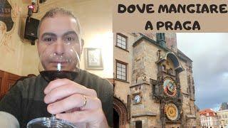 PRAGA FOOD TOUR - DOVE MANGIARE A PRAGA in una trattoria tipica