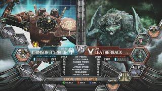 PACIFIC RIM THE VIDEO GAME - CRIMSON TYPHOON vs LEATHERBACK LONG-AWAITED GAME