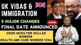 Date Announced For 5 Major Changes  UK Visas and Immigration  Good News For Health and Care Visa