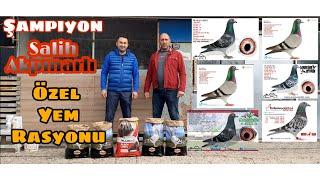 YARIŞ GÜVERCİNİ PROFESYONEL YETİŞTİRİCİSİ SALİH AKPINARLI DAN YEM RASYONU TARİFi