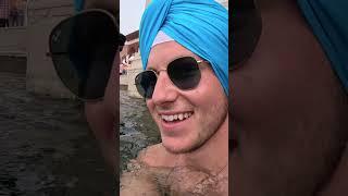 I nearly got kicked out of the golden temple in Amritsar 